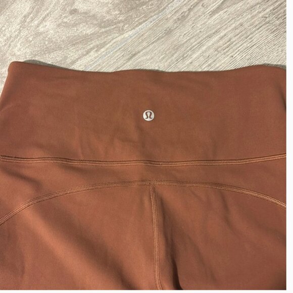 Lululemon Groove Super-High-Rise Flared Pant Nulu Ancient Copper size 4 - Picture 4 of 5